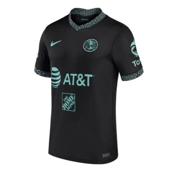 Nike Club America Stadium Third Soccer Jersey Mens M DB5743-010 Aguilas Futbol - Picture 8 of 9